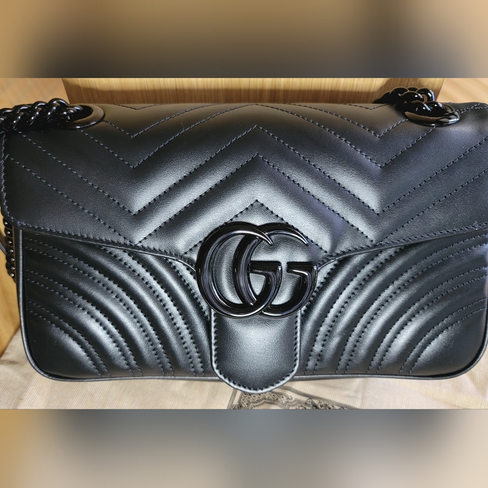 🅢🅞🅛🅓 NWT *Small* Gucci GG Mormont Quilted Shoulder Bag